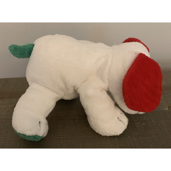 Ty Pluffies Frost the Holiday Puppy Plush Bean Christmas Lot of 2 NO TUSH TAGS - Picture 10 of 13